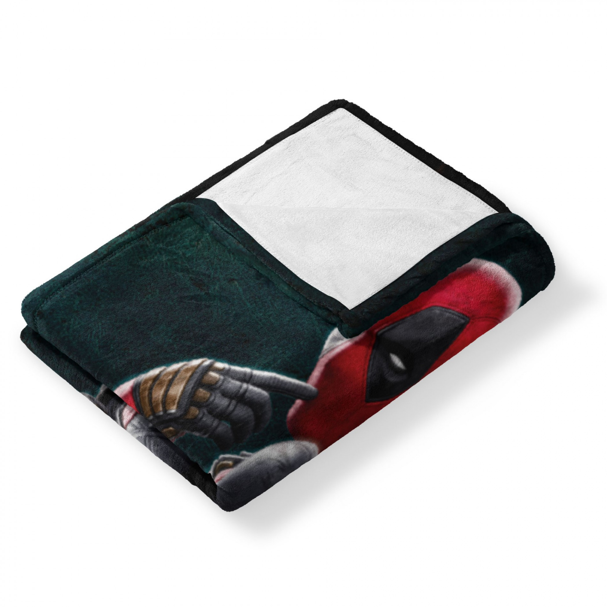 Deadpool Hey There Marvel Studios Silk Throw Blanket